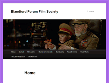 Tablet Screenshot of blandfordfilm.org